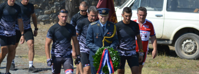 Српски специјалци со велосипед од Солун до Белград, го посетија и Зебрњак