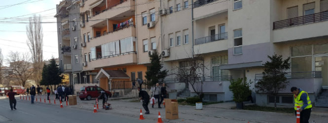 Станарите на Октомвриска револуција број 84 ќе ги паркираат автомобилите пред Општината