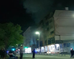 Куќа изгоре во центарот на Куманово