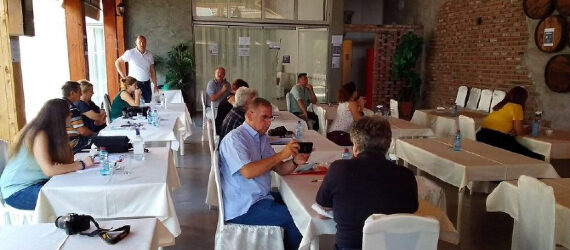 На тема ,,Активности во туристичкиот бизнис кој придонесува за културно наследство”- одржан уште еден тренинг