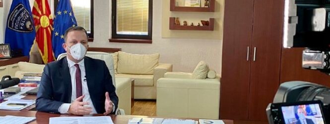 Спасовски: Со пожртвуваноста на медицинските работници од денеска се вратив на работа во МВР