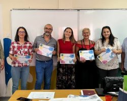 Во средното училиште ,,Перо Наков” одржан транснационален состанок во рамките на проектот „Мисли глобално, делувај локално“