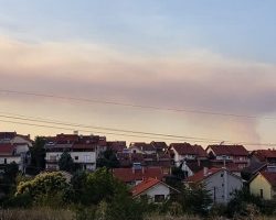 Инспекцијата на терен, запален отпад и гума