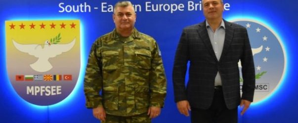 Димитриевски во посета на СЕЕБРИГ: Беспрекорно функционира бригадата на Југоисточна Европа