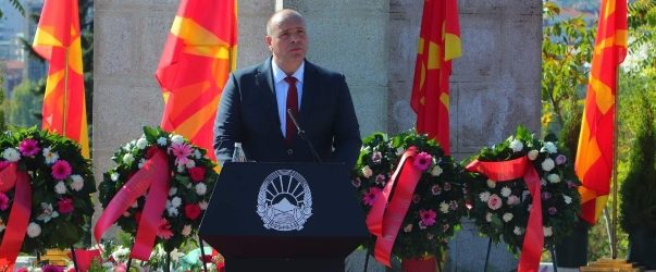 Димитриевски од Спомен Костурница: Денес по 82 години сме исправени пред нови искушенија