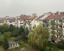 До понеделник дожд и ветер