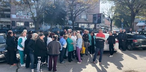 Протест на техничкиот персонал во кумановската болница