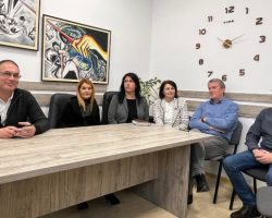 Раководниот тим на ,,Киро Бурназ” во посета на средношколски центар во Нова Горица, Словенија