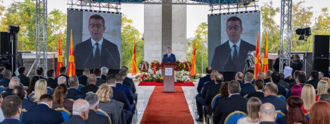 Мицкоски од Куманово: Нашите предци ни ја оставија слободата, ние на нашите деца мора да им оставиме успешна држава